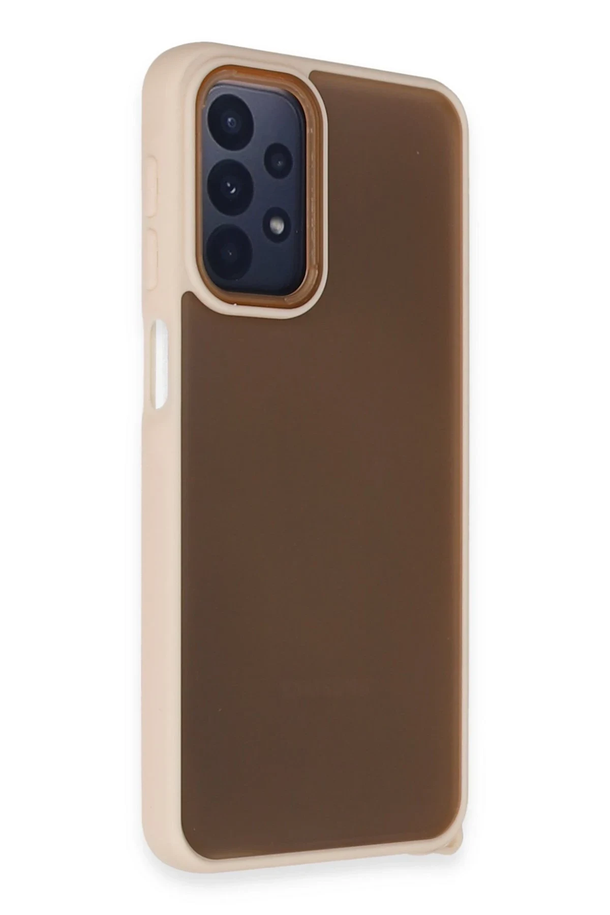 uryport Samsung Galaxy A33 5G Kılıf Elegant Kapak - Pudra