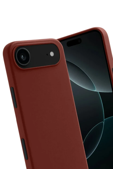 uryport Apple iPhone 17 Air First Silikon - Bordo