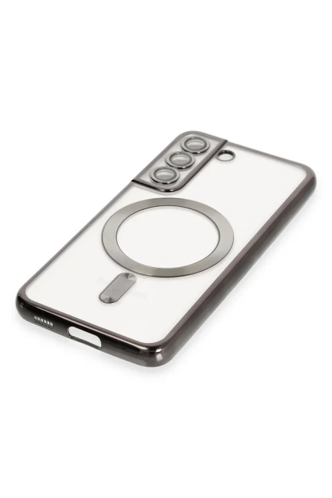 uryport Samsung Galaxy S22 Kılıf Kross Magneticsafe Kapak - Siyah