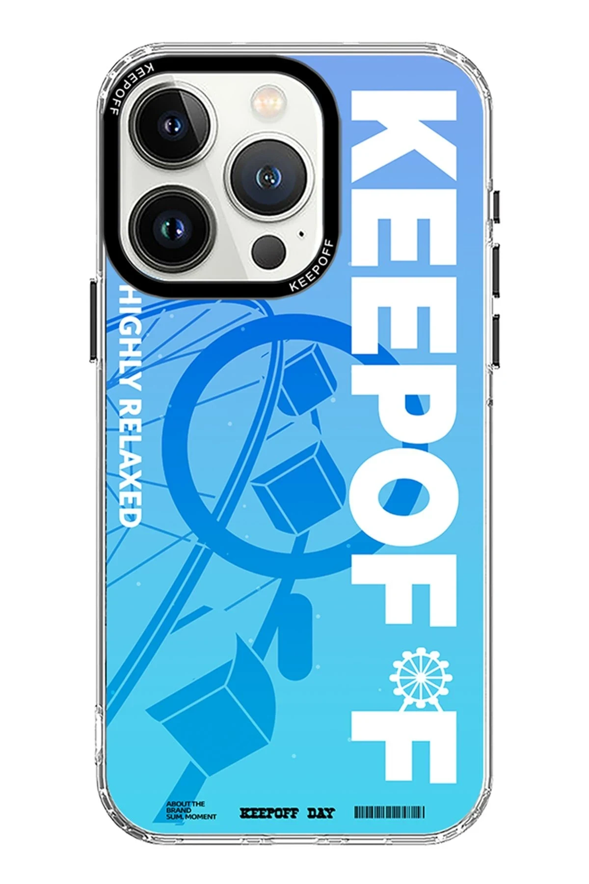 Keep Off Apple iPhone 15 Pro Max Summer Travel Magsafe Kapak - High Relaxation