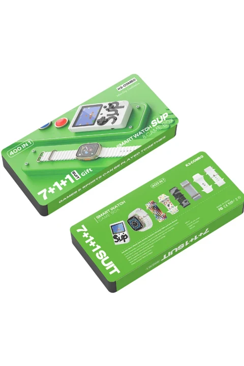 Karler Bass K3 Kombo 7 Adet Kordon ve Ekstra Atari Hediyeli Konuşma Özellikli Akıllı Saat - Beyaz