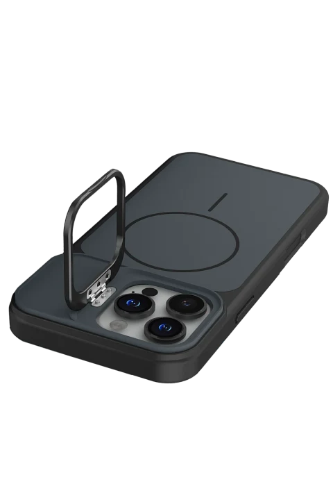 Joko Apple iPhone 16 Pro Max Pale Magsafe Standlı Kapak - Siyah