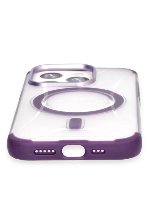 Joko Apple iPhone 15 Pro Max Hilton Magsafe Kapak - Derin Mor