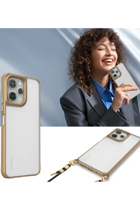 uryport Xiaomi Redmi 12 Kılıf Penta Silikon Kılıf - Titan Gri
