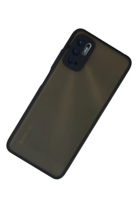 uryport Xiaomi Redmi Note 10 5G Kılıf Montreal Silikon Kapak - Lacivert