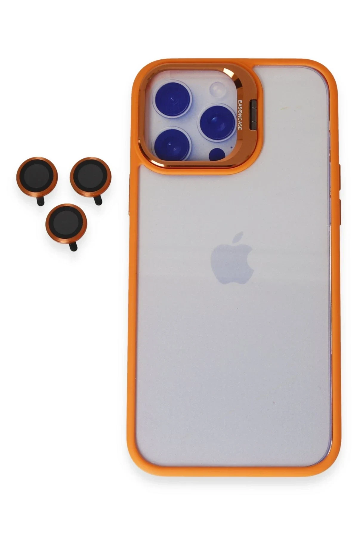 Joko Apple iPhone 13 Pro Max Kılıf Roblox Lens Standlı Kapak - Turuncu