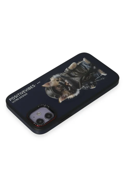 Joko Apple iPhone 11 Fun Magsafe Kapak - Lacivert
