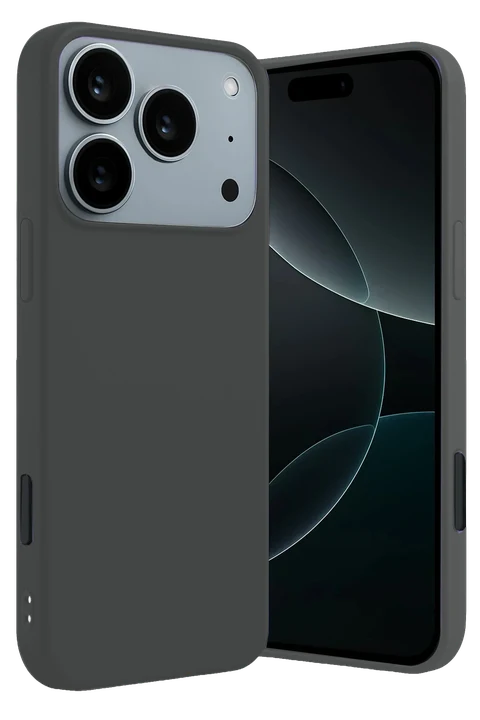 uryport Apple iPhone 18 Pro First Silikon - Gri