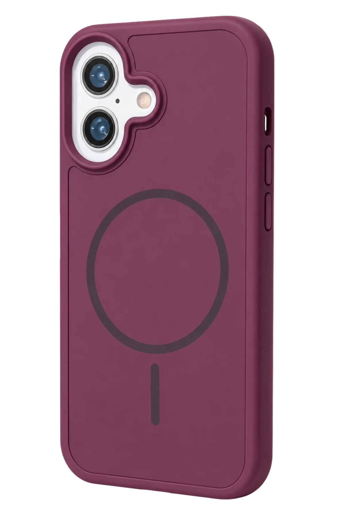 uryport Apple iPhone 16 Azus Magsafe Kapak - Bordo