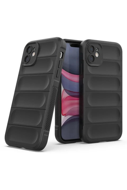 uryport Apple iPhone 11 Kılıf Optimum Silikon - Siyah