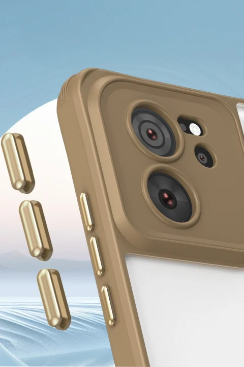 uryport Xiaomi Mi 13T Pro Kılıf Penta Silikon Kılıf - Titan Gri
