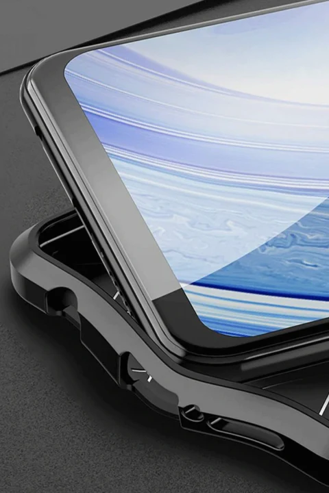 uryport Oppo Reno 4 Pro Kılıf Auto Focus Kapak - Kırmızı