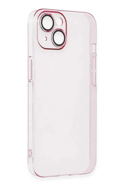 uryport Apple iPhone 14 Kılıf Armada Lensli Kapak - Rose Gold