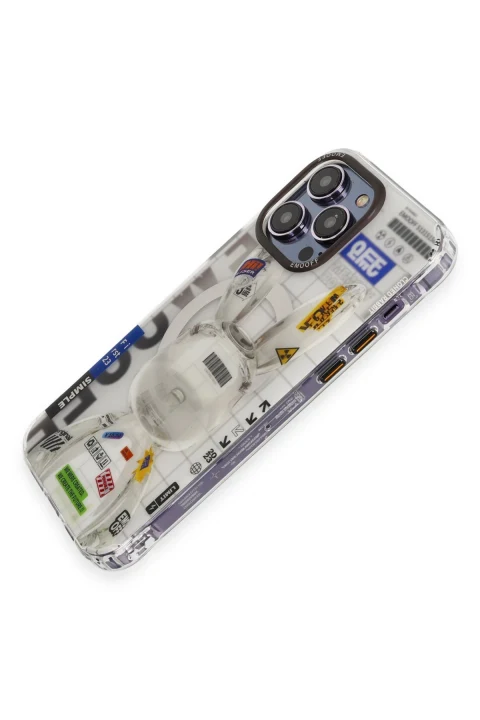 Keep Off Apple iPhone 14 Pro Kılıf Clone Space Magsafe Kapak - Clone - 10