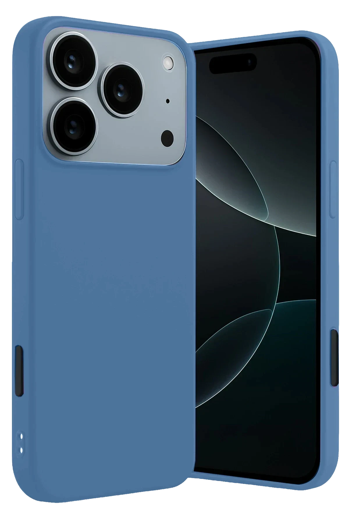 uryport Apple iPhone 18 Pro First Silikon - Mavi