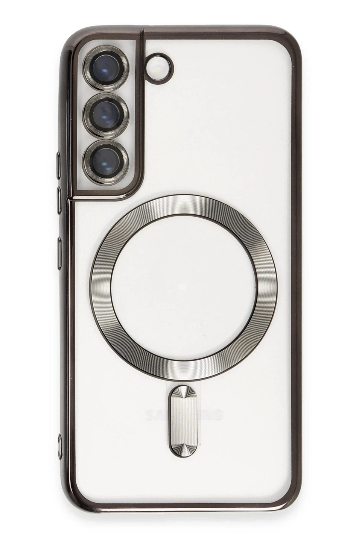 uryport Samsung Galaxy S22 Kılıf Kross Magneticsafe Kapak - Siyah