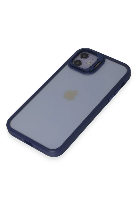 Joko Apple iPhone 11 Kılıf Roblox Lens Standlı Kapak - Lacivert