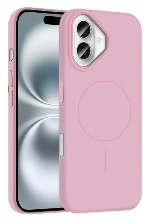 Joko Apple iPhone 16 Broş Magsafe Kapak - Pembe