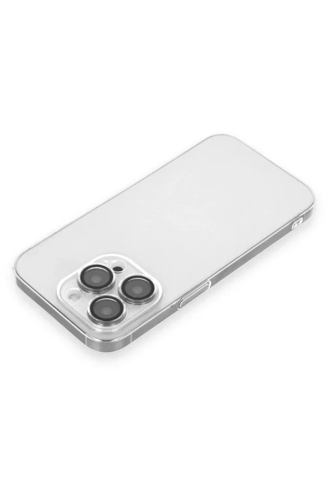 uryport Apple iPhone 14 Pro Kılıf Armada Lensli Kapak - Şeffaf