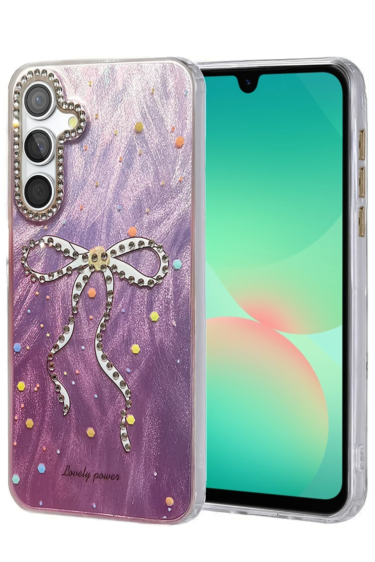 uryport Samsung Galaxy A26 Kılıf Blade Aynalı Desenli Kapak - Desen 1