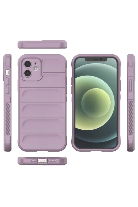 uryport Apple iPhone 11 Kılıf Optimum Silikon - Mor