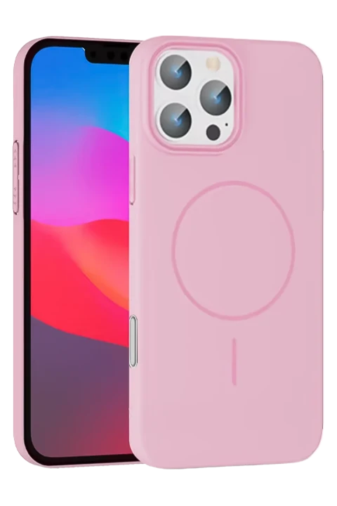 Joko Apple iPhone 16 Pro Max Broş Magsafe Kapak - Pembe