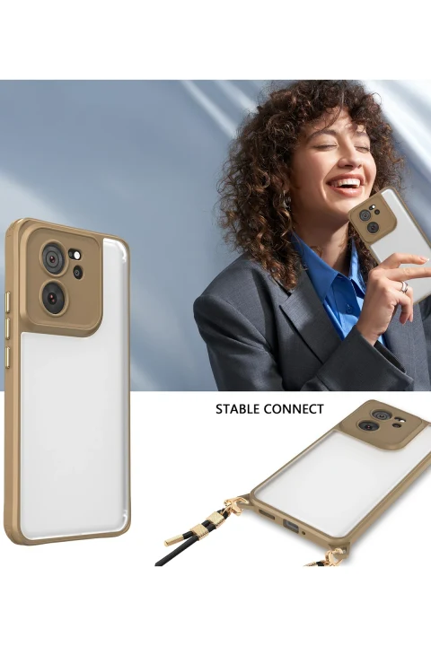 uryport Xiaomi Mi 13T Pro Kılıf Penta Silikon Kılıf - Titan Gri