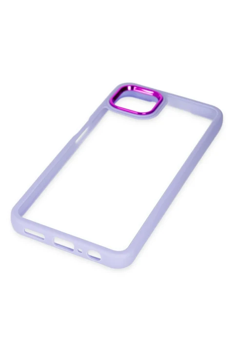 uryport Samsung Galaxy A04 Kılıf Dora Kapak - Lila