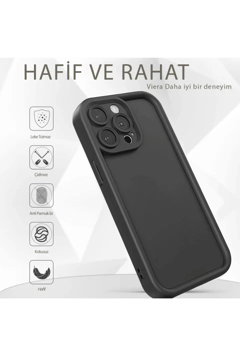 uryport Apple iPhone 11 Kılıf Viera Silikon - Mor
