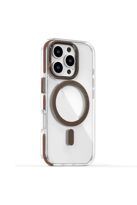 Joko Apple iPhone 16 Pro Bella Magsafe Kapak - Gold