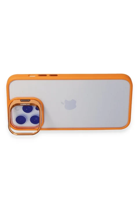 Joko Apple iPhone 13 Pro Max Kılıf Roblox Lens Standlı Kapak - Turuncu