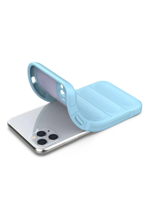 uryport Apple iPhone 11 Pro Kılıf Optimum Silikon - Sky Blue