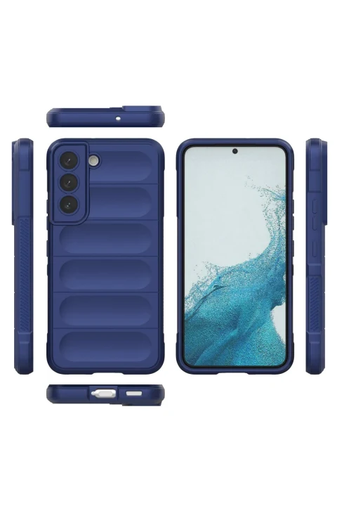 uryport Samsung Galaxy S21 Kılıf Optimum Silikon - Lacivert