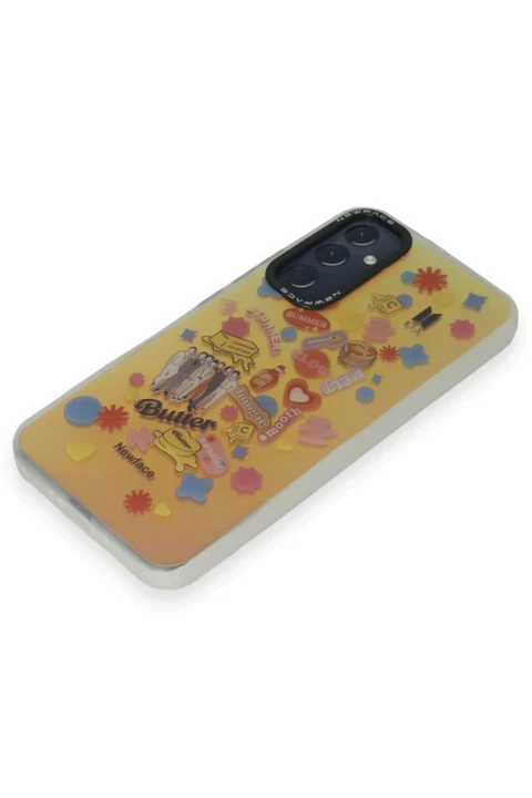 uryport Samsung Galaxy A34 5G Kılıf Estoril Desenli Kapak - Estoril - 16