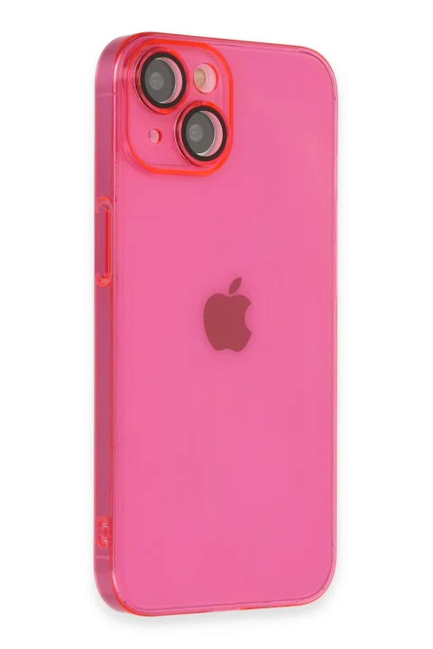 uryport Apple iPhone 14 Kılıf Armada Lensli Kapak - Pembe