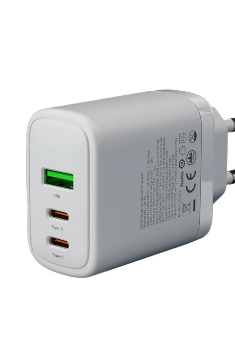 Konfulon JK76 65W PD GAN Şarj Cihazı - Beyaz