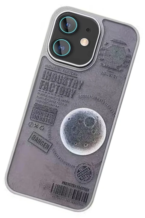 Movenchy Apple iPhone 11 Terra Desenli Kapak - Siyah - 2