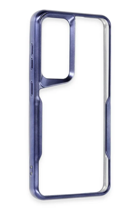 uryport Samsung Galaxy A16 5G Kılıf Boyi Silikon Kapak - Lacivert