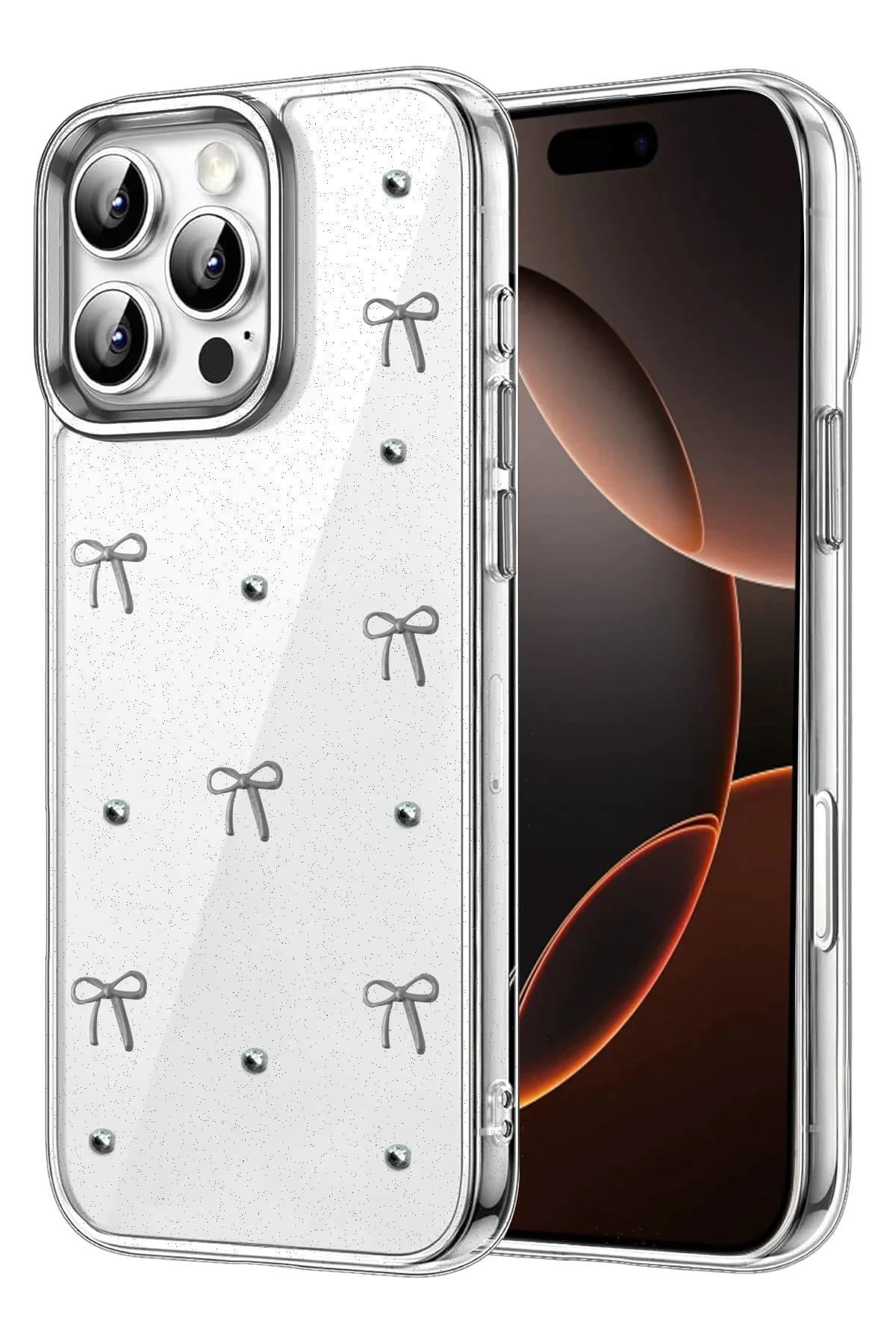 uryport Apple iPhone 16 Pro Fiyonk Desenli Kapak - Desen 5