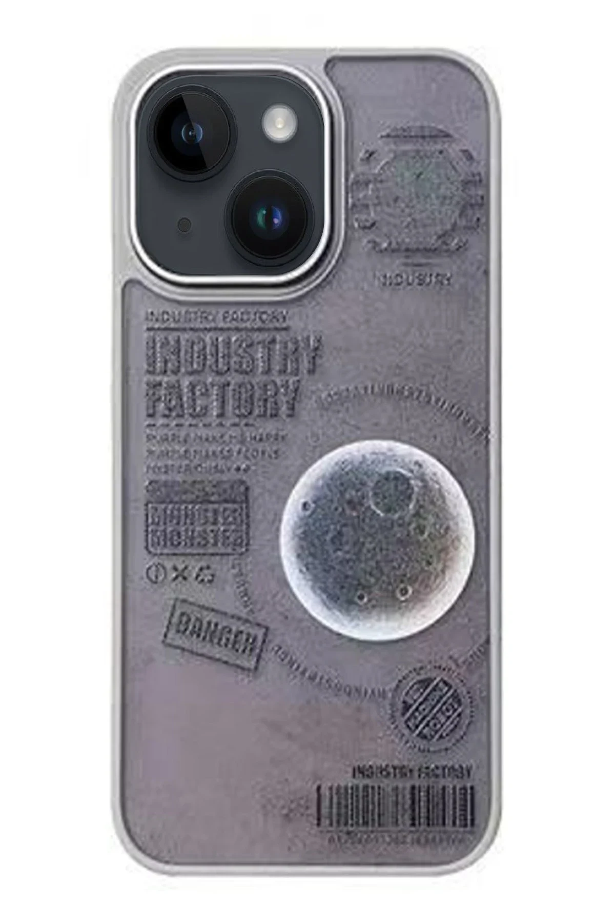Movenchy Apple iPhone 14 Terra Desenli Kapak - Siyah - 2