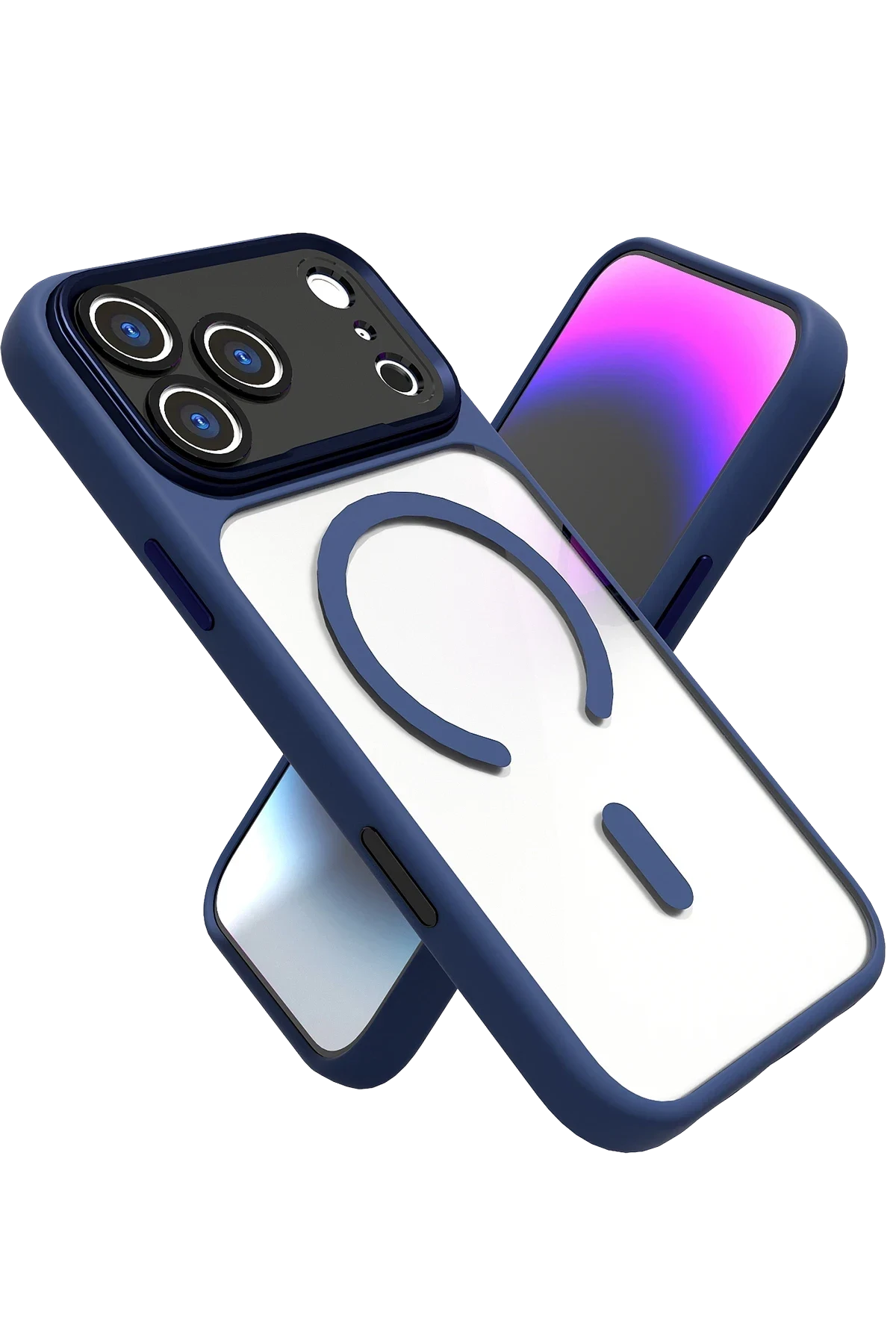 Joko Apple iPhone 17 Pro Max Hazar Magsafe Kapak - Lacivert