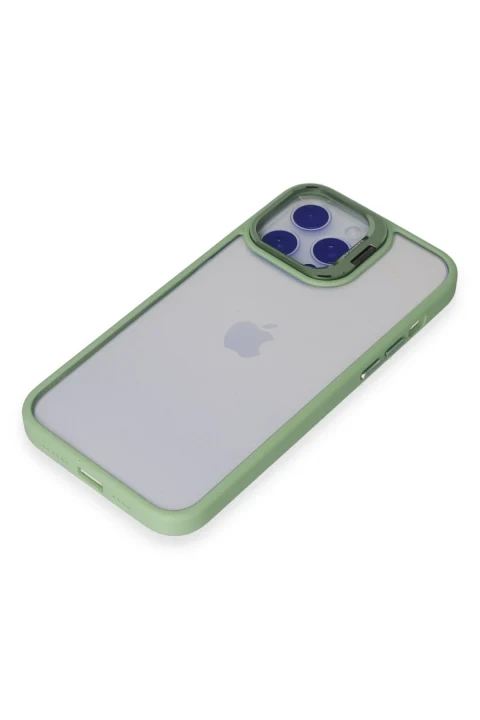 Joko Apple iPhone 13 Pro Max Kılıf Roblox Lens Standlı Kapak - Yeşil