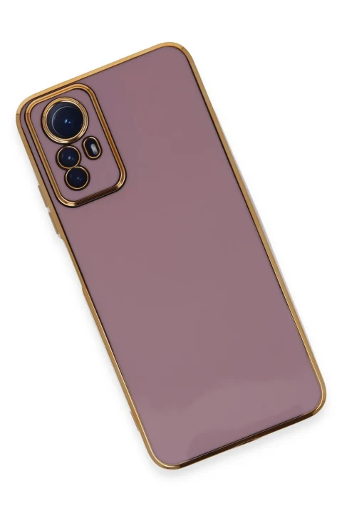 uryport Xiaomi Redmi Note 12S Kılıf Volet Silikon - Mor