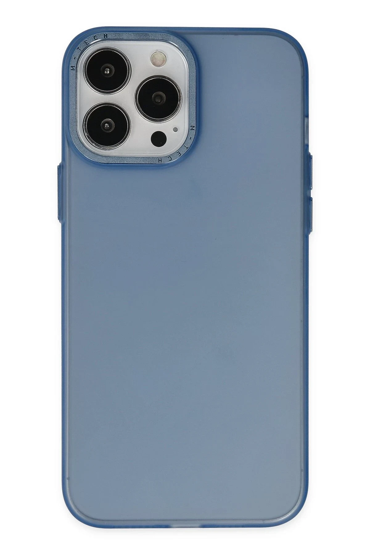 uryport Apple iPhone 13 Pro Kılıf Modos Metal Kapak - Lacivert