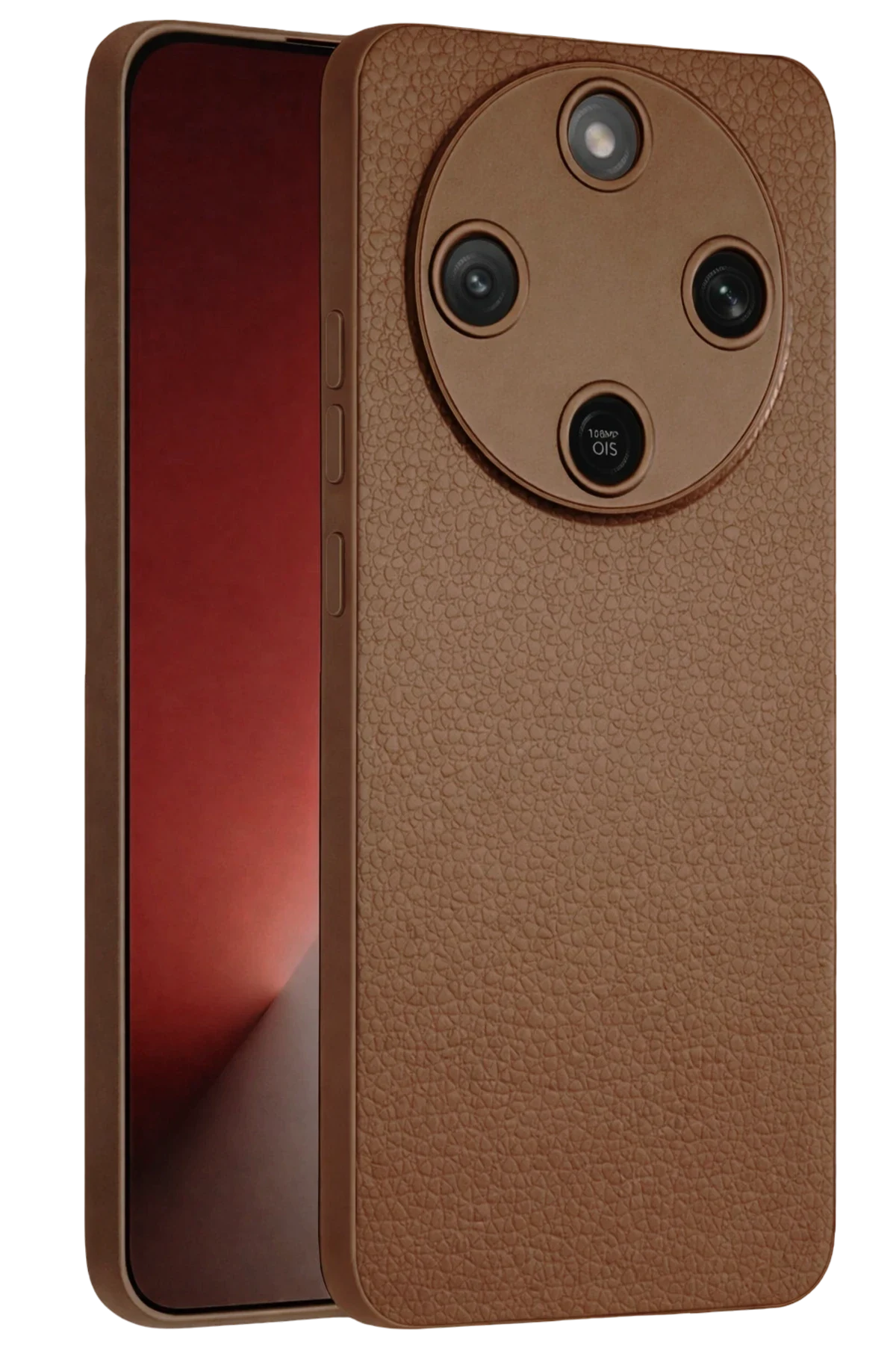 uryport Huawei Honor Magic 8 Lite Thermax Silikon Kılıf - Kahverengi