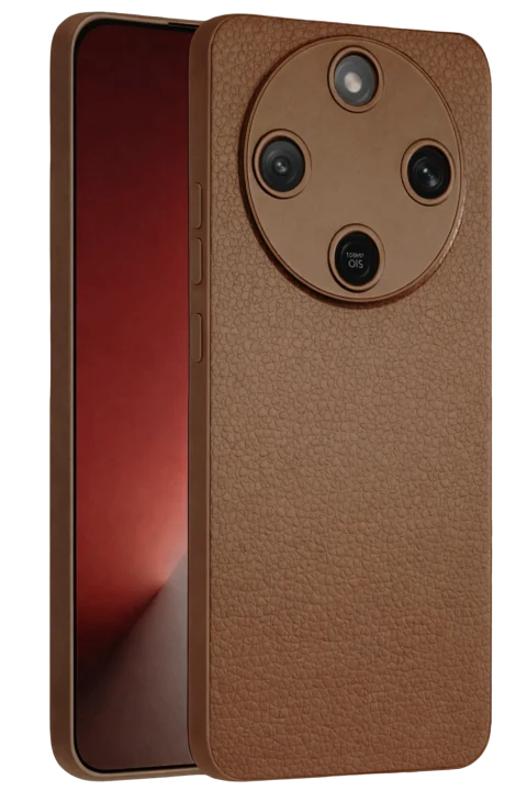 uryport Huawei Honor Magic 8 Lite Thermax Silikon Kılıf - Kahverengi