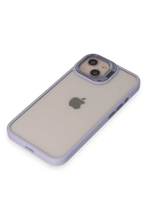 Joko Apple iPhone 15 Kılıf Roblox Lens Standlı Kapak - Lila