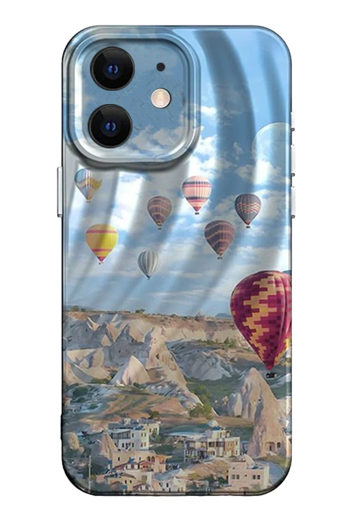 uryport Apple iPhone 11 Kılıf Crew Desenli Kapak - Kapadokya