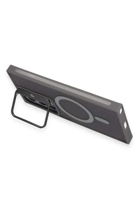 Joko Samsung Galaxy S24 Ultra Flet Lens Magsafe Kapak - Gri