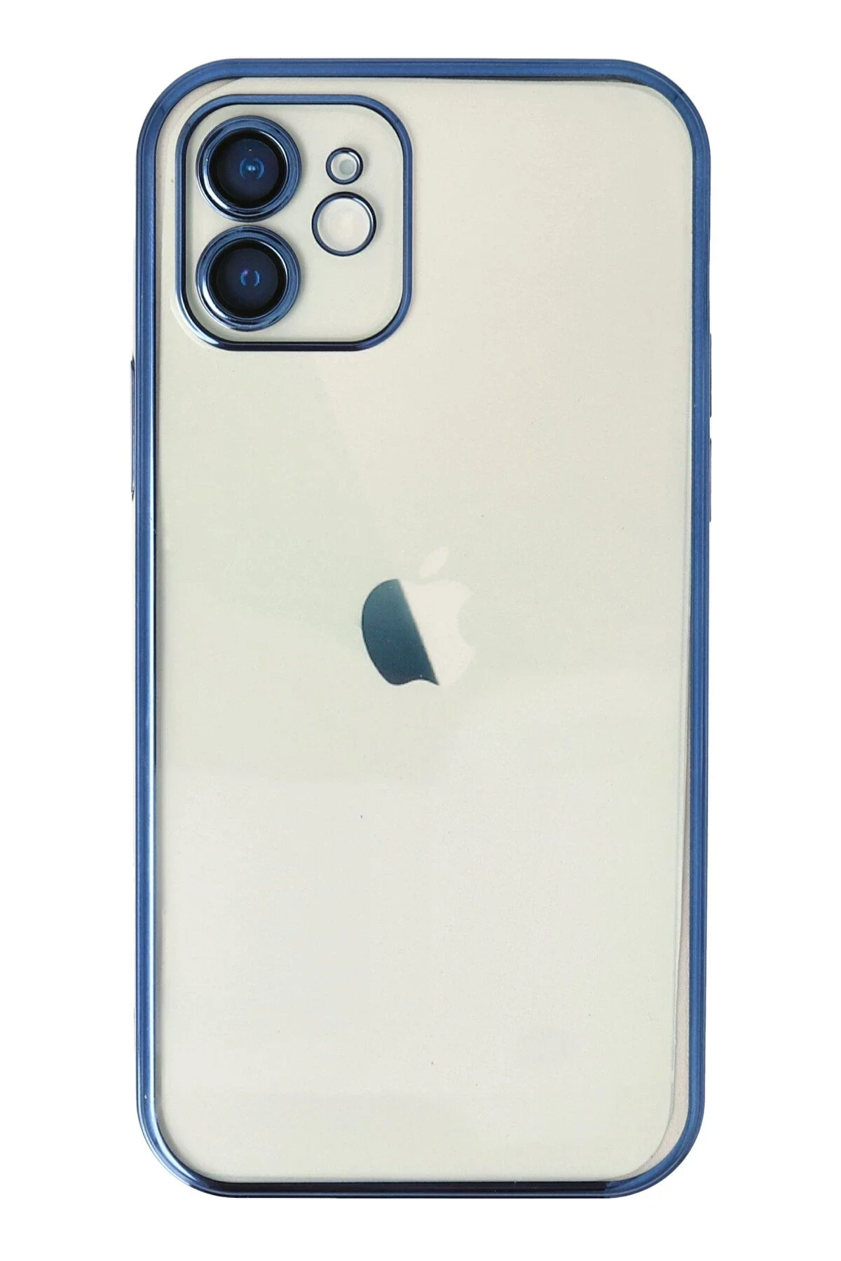 uryport Apple iPhone 11 Kılıf Razer Lensli Silikon - Lacivert